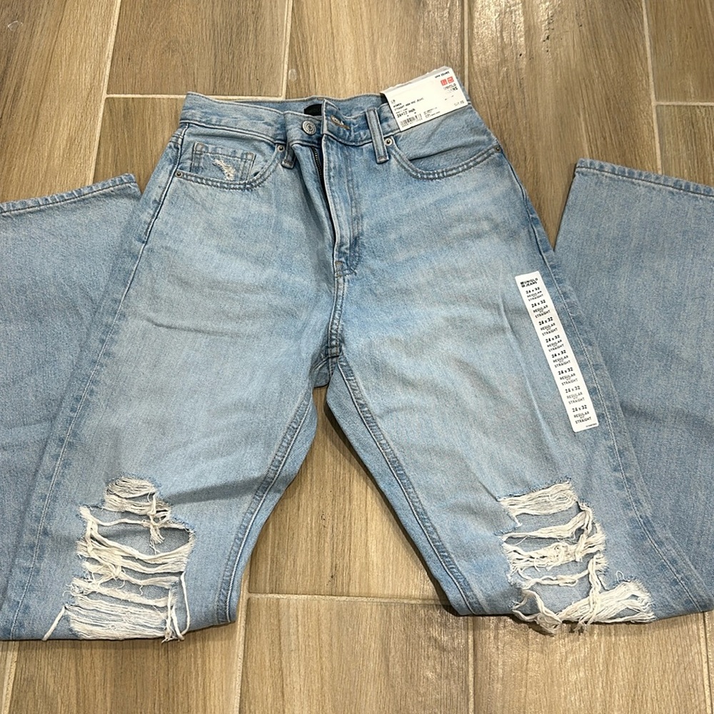 NEW! UNIQLO Ripped Jeans